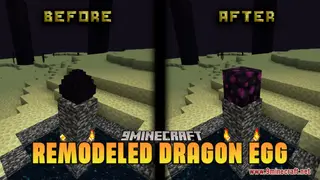 Remodeled Dragon Egg (Animated) Resource Pack (1.21.1, 1.20.1) – Texture Pack