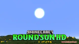 Round Sun HD Resource Pack (1.21.1, 1.20.1) – Texture Pack