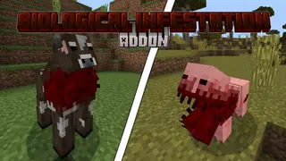 Biological Infestation Addon (1.21, 1.20) – MCPE/Bedrock Mod