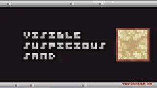 Visible Suspicious Sand Resource Pack (1.21.1, 1.20.1) – Texture Pack