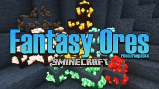Fantasy Ores Resource Pack (1.21.1, 1.20.1) – Texture Pack