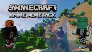 Anime Meme Pack Resource Pack (1.21.1, 1.20.1) – Texture Pack