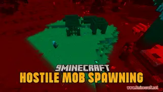 Hostile Mob Spawning Resource Pack (1.21.1, 1.20.1) – Texture Pack