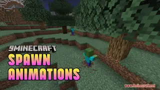 Spawn Animations Resource Pack (1.21.1, 1.20.1) – Texture Pack