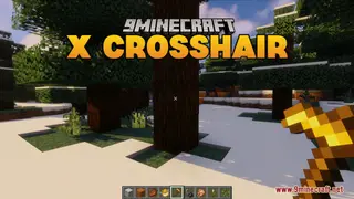 X Crosshair Resource Pack (1.21.1, 1.20.1) – Texture Pack