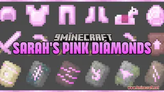 Sarah's Pink Diamonds Resource Pack (1.21.1, 1.20.1) – Texture Pack