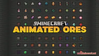 Animated Ores Resource Pack (1.21.1, 1.20.1) – Texture Pack