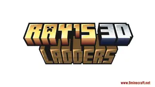 RAY's 3D Ladders Resource Pack (1.21.1, 1.20.1) – Texture Pack