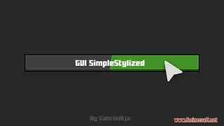 GUI SimpleStylized Resource Pack (1.21.1, 1.20.1) – Texture Pack