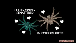 Better Spider Remastered Resource Pack (1.21.1, 1.20.1) – Texture Pack