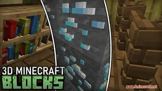 Better 3D Block Resource Pack (1.21.1, 1.20.1) – Texture Pack