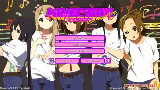K-On Custom GUI Resource Pack (1.21.1, 1.20.1) – Texture Pack