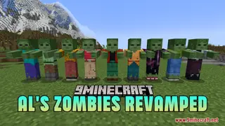 AL's Zombies Revamped Resource Pack (1.21.1, 1.20.1) – Texture Pack