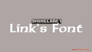 Link's Font Resource Pack (1.21.1, 1.20.1) – Texture Pack