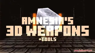 Amnesia's 3D Weapons Resource Pack (1.21.1, 1.20.1) – Texture Pack