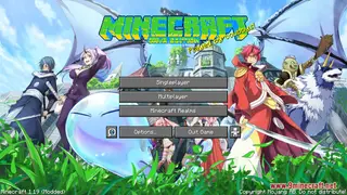 That Time I Got Reincarnated as a Slime Custom GUI Resource Pack (1.21.1, 1.20.1) – Texture Pack