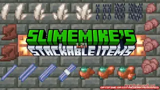 Slimemike's Stackable Items Resource Pack (1.21.1, 1.20.1) – Texture Pack