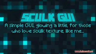 Sculk GUI Resource Pack (1.21.1, 1.20.1) – Texture Pack