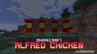 Alfred Chicken Resource Pack (1.21.1, 1.20.1) – Texture Pack