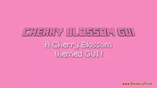 Cherry Blossom GUI Resource Pack (1.21.1, 1.20.1) – Texture Pack