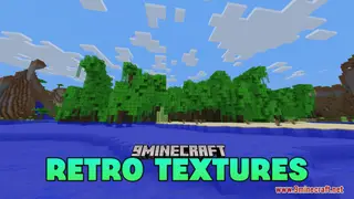 Retro Textures Resource Pack (1.21.1, 1.20.1) – Texture Pack