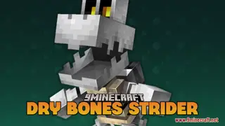 Dry Bones Strider Resource Pack (1.21.1, 1.20.1) – Texture Pack