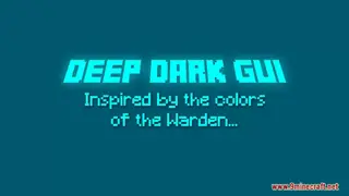 Deep Dark GUI Resource Pack (1.21.1, 1.20.1) – Texture Pack