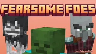 Fearsome Foes Resource Pack (1.21.1, 1.20.1) – Texture Pack