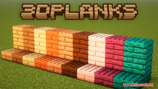 3D Planks Resource Pack (1.21.1, 1.20.1) – Texture Pack