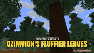 Qzimyion's Fluffier Leaves Resource Pack (1.21.1, 1.20.1) – Texture Pack