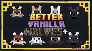 Better Vanilla Wolves Resource Pack (1.21.1, 1.20.1) – Texture Pack