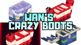 Wan's Crazy Boots Addon (26.x, 1.21) – MCPE/Bedrock Mod