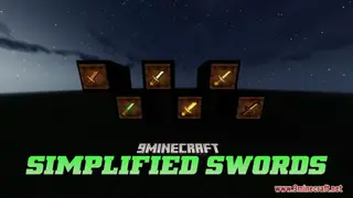 Simplified Swords Resource Pack (1.21.1, 1.20.1) – Texture Pack