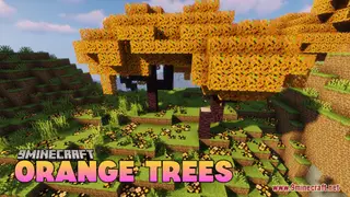 Orange Trees Resource Pack (1.21.1, 1.20.1) – Texture Pack