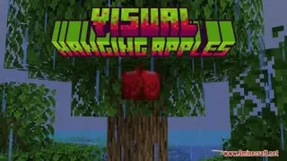 Visual Hanging Apples Resource Pack (1.21.1, 1.20.1) – Texture Pack