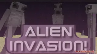 Alien Invasion Resource Pack (1.21.1, 1.20.1) – Texture Pack