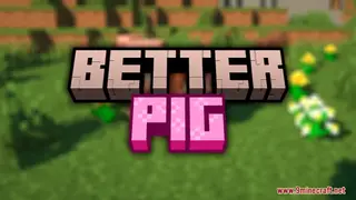 Better Pig Resource Pack (1.21.1, 1.20.1) – Texture Pack