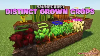 Distinct Grown Crops Resource Pack (1.21.1, 1.20.1) – Texture Pack