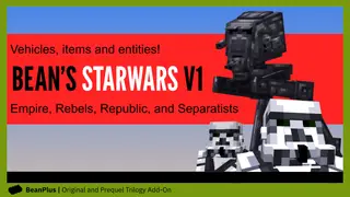 Bean's Star Wars Addon (26.x, 1.21) – MCPE/Bedrock Mod