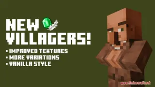 New Villagers Resource Pack (1.21.1, 1.20.1) – Texture Pack