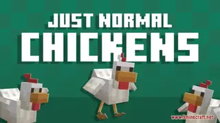 Just Normal Chickens Resource Pack (1.21.1, 1.20.1) – Texture Pack
