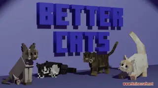 Better Cats Resource Pack (1.21.1, 1.20.1) – Texture Pack
