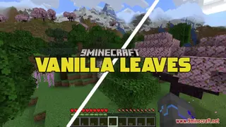Vanilla Leaves Resource Pack (1.21.1, 1.20.1) – Texture Pack