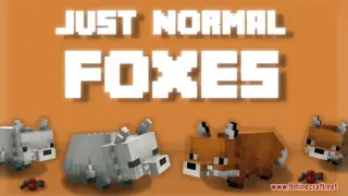 Just Normal Foxes Resource Pack (1.21.1, 1.20.1) – Texture Pack