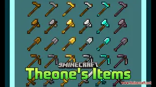 Theone's Items Resource Pack (1.21.1, 1.20.1) – Texture Pack