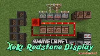 XeKr Redstone Display Resource Pack (1.21.1, 1.20.1) – Texture Pack