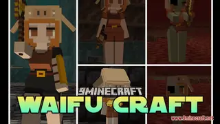 Waifu Craft Resource Pack (1.21.1, 1.20.1) – Texture Pack