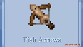 Fish Arrows Resource Pack (1.21.1, 1.20.1) – Texture Pack