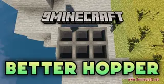Better Hopper Resource Pack (1.21.1, 1.20.1) – Texture Pack