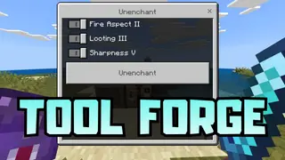 Tools Forge Addon (26.x, 1.21) – MCPE/Bedrock Mod